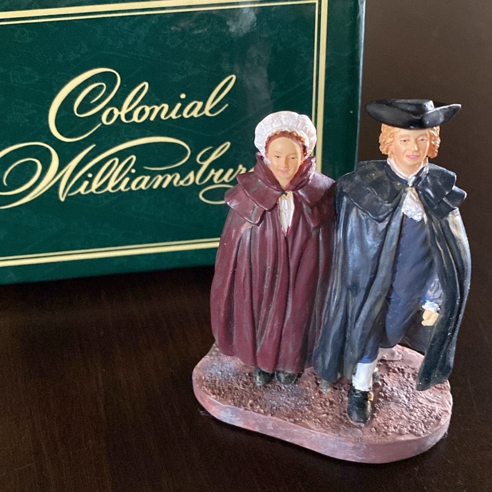 Winter Couple - Colonial Williamsburg Lang and Wise